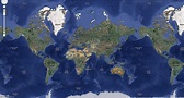 About Google Maps: How Google Maps Works-Satellite map (Google Earth)