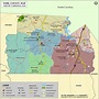 York County Map, South Carolina
