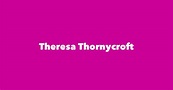 Theresa Thornycroft - Spouse, Children, Birthday & More