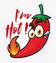 Collection Expressions - I"m Hot - Stickers Hot , Free Transparent ...