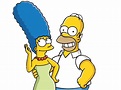 Homer and Marge Simpson transparent PNG - StickPNG