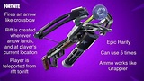 Item Suggestion - Rift Crossbow - good for getting out of a tough ...