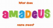 Amadeus name - Meaning of Amadeus