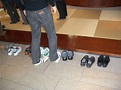 Japan's "Unique": Taking Off Shoes