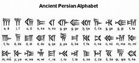 Persian alphabet Ancient persian and Alphabet on Pinterest | Persian ...
