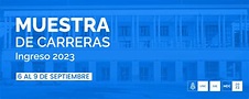 Muestra de Carreras de la UNC | Ingreso 2023 | Universidad Nacional de ...