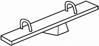 Free See Saw Coloring Pages Sketch Coloring Page