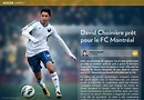 David Choinière prêt pour le FC Montréal - La Presse+