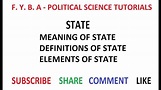 💣 What is the meaning of state in political science. Modern State and ...