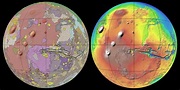 La più dettagliata mappa di Marte - Galileo