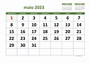 Calendário Maio 2023 | WikiDates.org