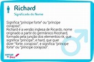Significado do Nome Richard - Significado dos Nomes
