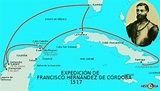 Francisco Hernández de Córdoba llega a la península que desde entonces ...