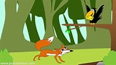 El cuervo y la zorra - el zorro y el cuervo - fábulas para niños ...
