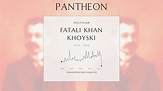 Fatali Khan Khoyski Biography - Azerbaijani attorney (1875–1920) | Pantheon