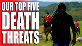 Our Top Five Death Threats - YouTube
