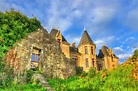 Chateau De Bressuire, Ein Schloss in Frankreich Stockbild - Bild von ...