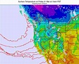 Oregon Surface Temperature on Thursday 04 Apr at 5pm PDT