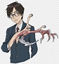 Migi Parasyte Shinichi Izumi Anime Parasitism, trafalgar law, hand ...