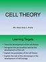 Cell Theory | PDF | Life | Life Sciences