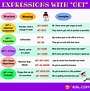 20 Useful Expressions with GET in English • 7ESL