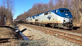 Fast Amtrak Train #48 Lake Shore Limited - YouTube