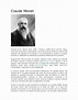 (DOC) Biografia Claude Monet | Gerardo Velázquez Carrasco - Academia.edu