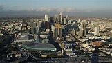 7.6K stock footage aerial video of Downtown Los Angeles, California ...
