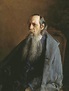 Portrait of Mikhail Yevgrafovich Saltykov-Shchedrin, 1886 - Mykola ...