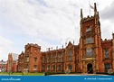 La Universidad De Reina Belfast, Irlanda Del Norte Foto de archivo ...