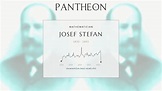 Josef Stefan Biography - Carinthian Slovene physicist, mathematician ...