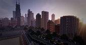 Chicago map scale 1:4 Minecraft Map