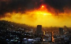 Veja fotos do incêndio que atinge cidade do Chile - fotos em Mundo - g1