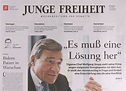 JUNGE FREIHEIT 14/2022 - Zeitungen und Zeitschriften online