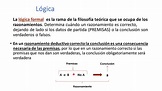 TEMA: LA LÓGICA FORMAL ~ Filoabdera