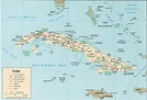 Map of Cuba (Political Map) : Worldofmaps.net - online Maps and Travel ...