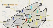 HISTÓRIA: Regiões de Campo Grande.