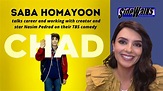 Actress Saba Homayoon on first acting job and working on TBS' Chad ...