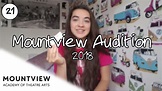 Auditioning for Drama School: My Mountview Audition 2018 - YouTube