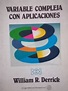 Libro Variable Compleja Con Aplicaciones William Derrick
