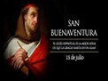 Santoral 15 de julio,San buenaventura - YouTube