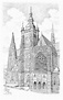 Prague cathedral of St. Vitus Drawing by Vlado Ondo - Pixels