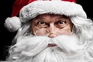 Free Photo | Close up of santa claus's human face