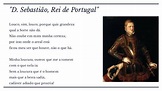 "D. Sebastião, Rei de Portugal" - análise