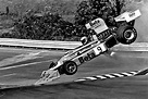 Vittorio Brambilla launched at " The Scheckter Chicane @ The Glen 1975 ...