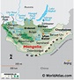 Mongolia Large Color Map