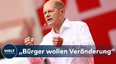 OLAF SCHOLZ - Abschluss-Rede des SPD-Kanzlerkandidaten zu ...