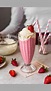 Strawberry Milkshake- with 3 ingredients - Bake with Shivesh