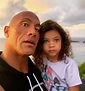 Dwayne Johnson with his daughter Jasmine : pics