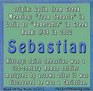 The Art of Naming: Sebastian